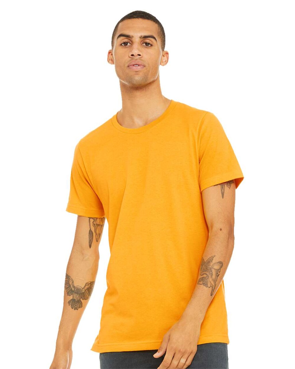 BELLA+CANVAS® Soft Jersey Cotton Crew Neck Short Sleeve Tee for Everyday Wear, Casual Style & Comfort Unisex Cotton T-Shirt